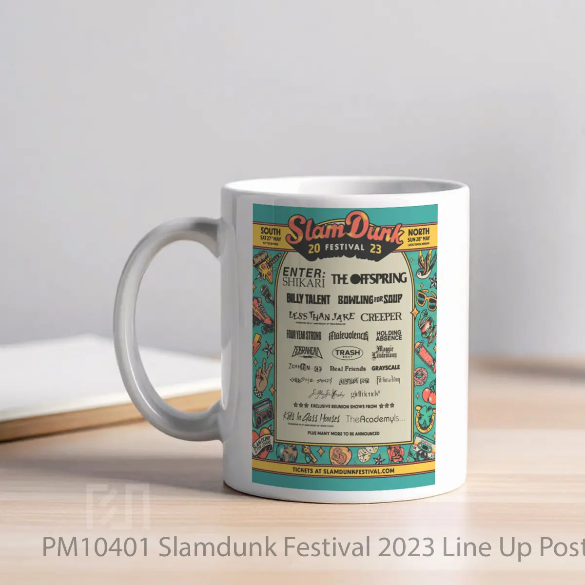 Mug Slamdunk Festival 2023 Line Up MPM10401 - All-side / Desain