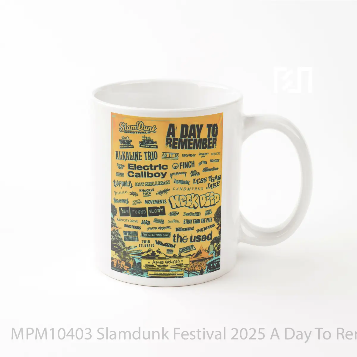 Mug Slamdunk Festival 2025 A Day To Remember Alkaline Trio MPM10403