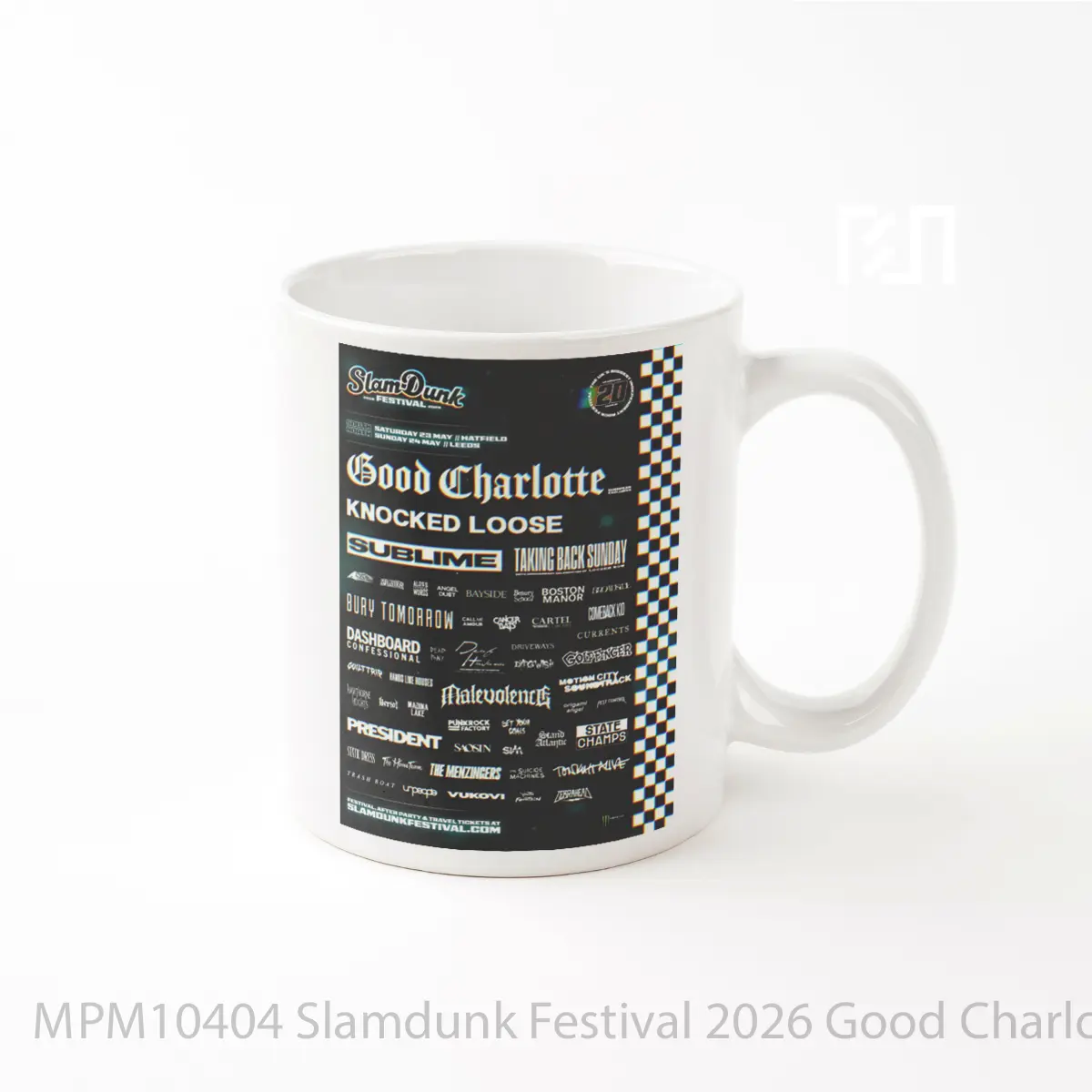 Mug Slamdunk Festival 2026 Good Charlotte Knocked Loose MPM10404