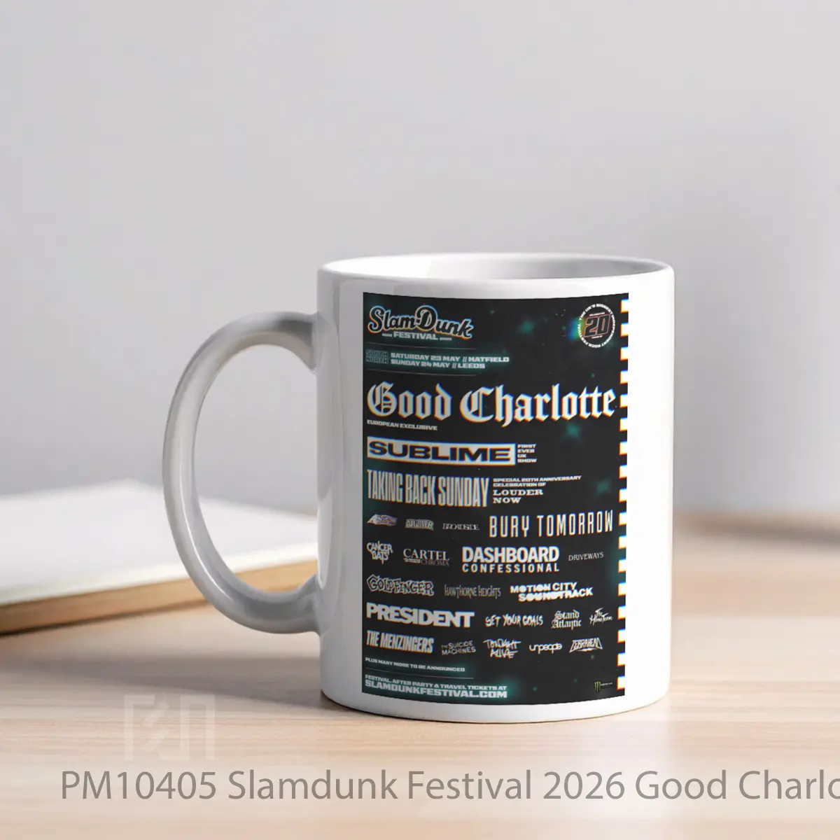Mug Slamdunk Festival 2026 Good Charlotte Sublime MPM10405 - All-side / Desain