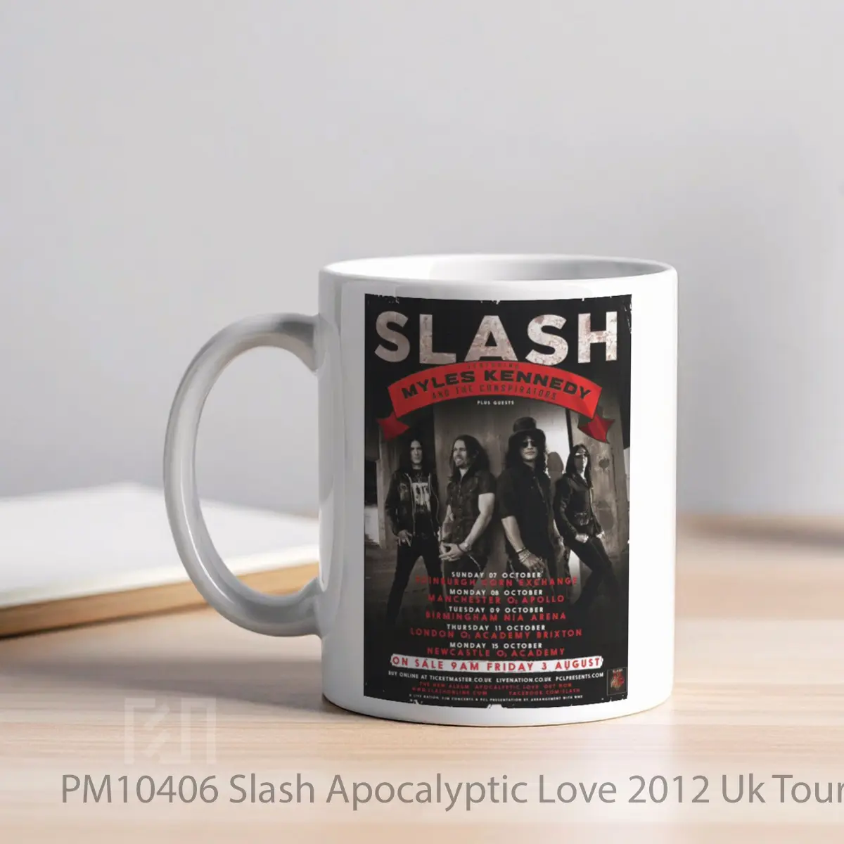 Mug Slash Apocalyptic Love 2012 Uk Tour MPM10406 - All-side / Desain