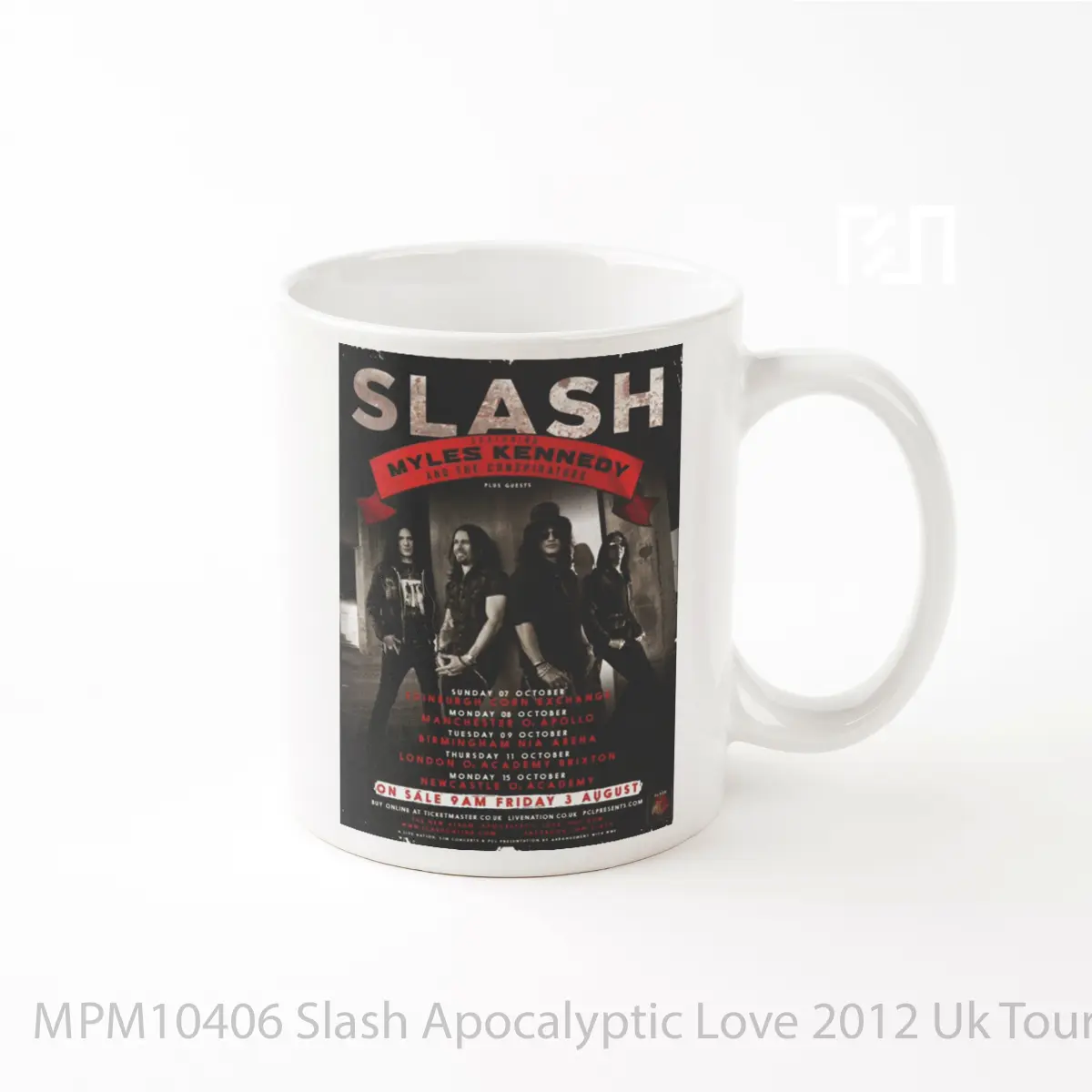 Mug Slash Apocalyptic Love 2012 Uk Tour MPM10406