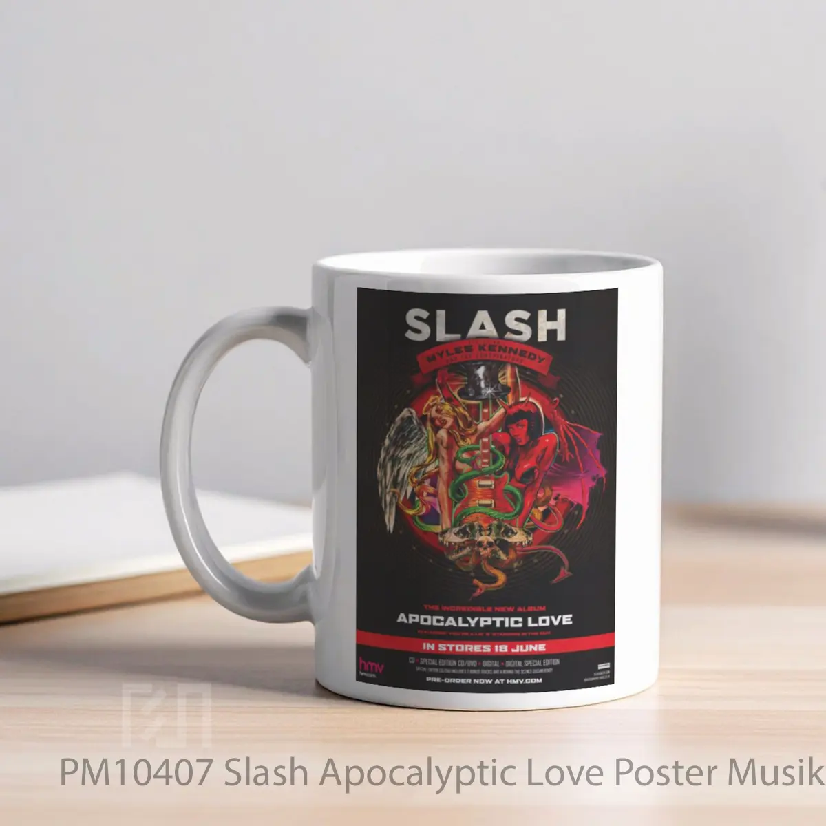 Mug Slash Apocalyptic Love MPM10407 - All-side / Desain