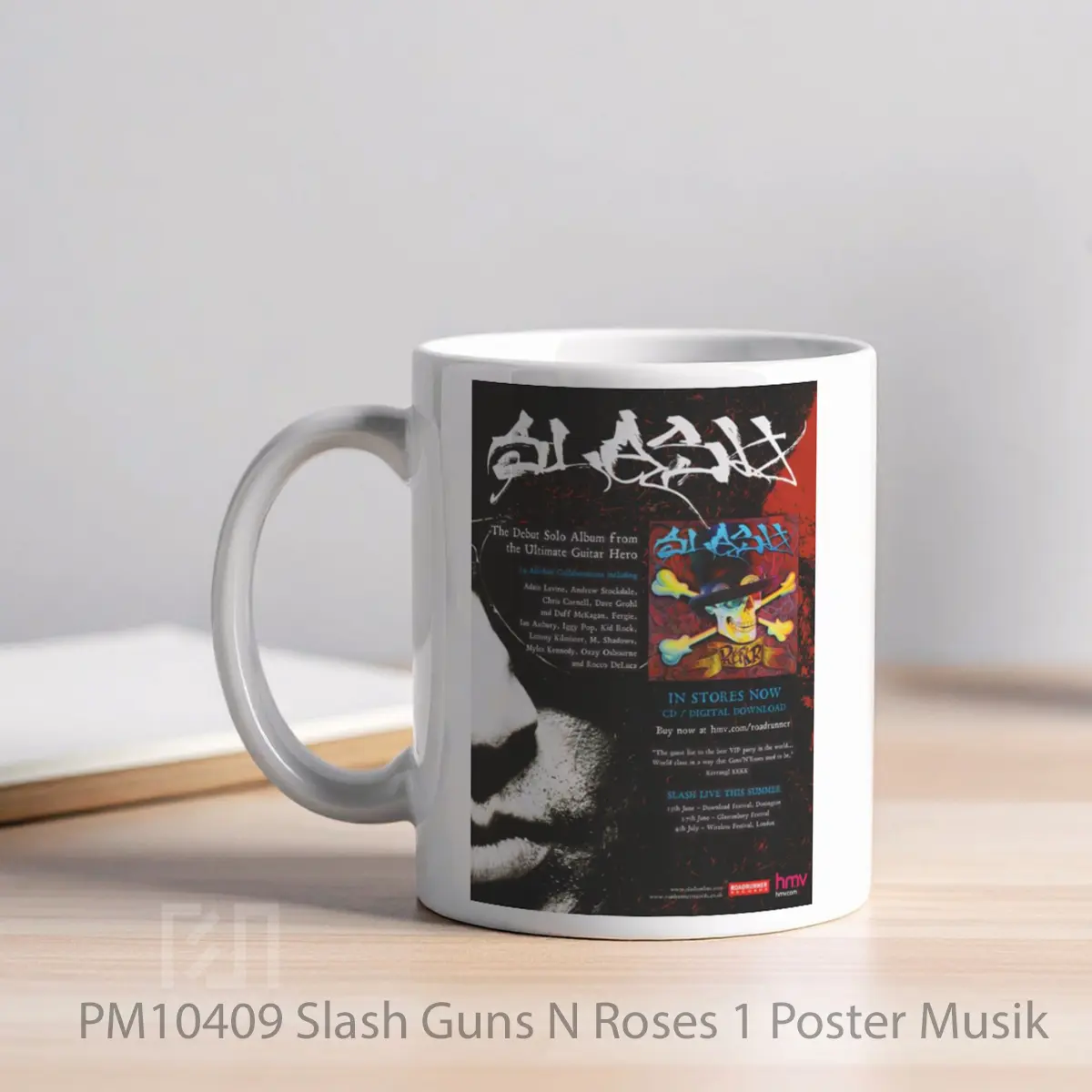 Mug Slash Guns N Roses 1 MPM10409 - All-side / Desain
