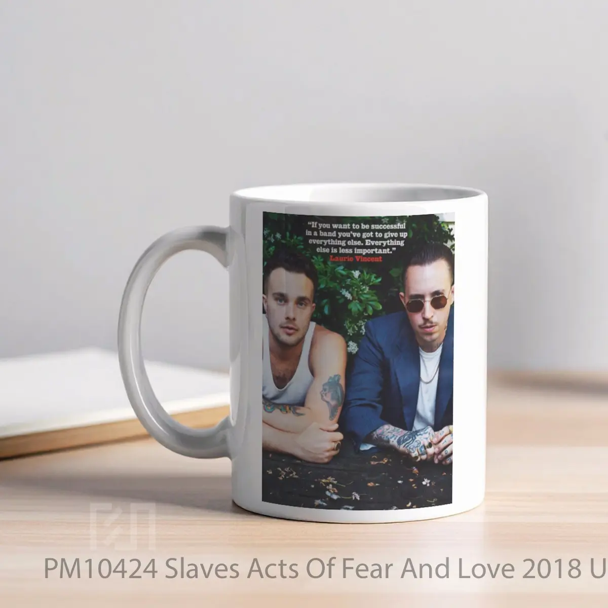 Mug Slaves Acts Of Fear And Love 2018 Uk Tour MPM10424 - All-side / Desain