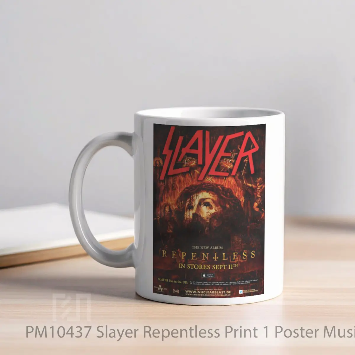 Mug Slayer Repentless Print 1 MPM10437 - All-side / Desain