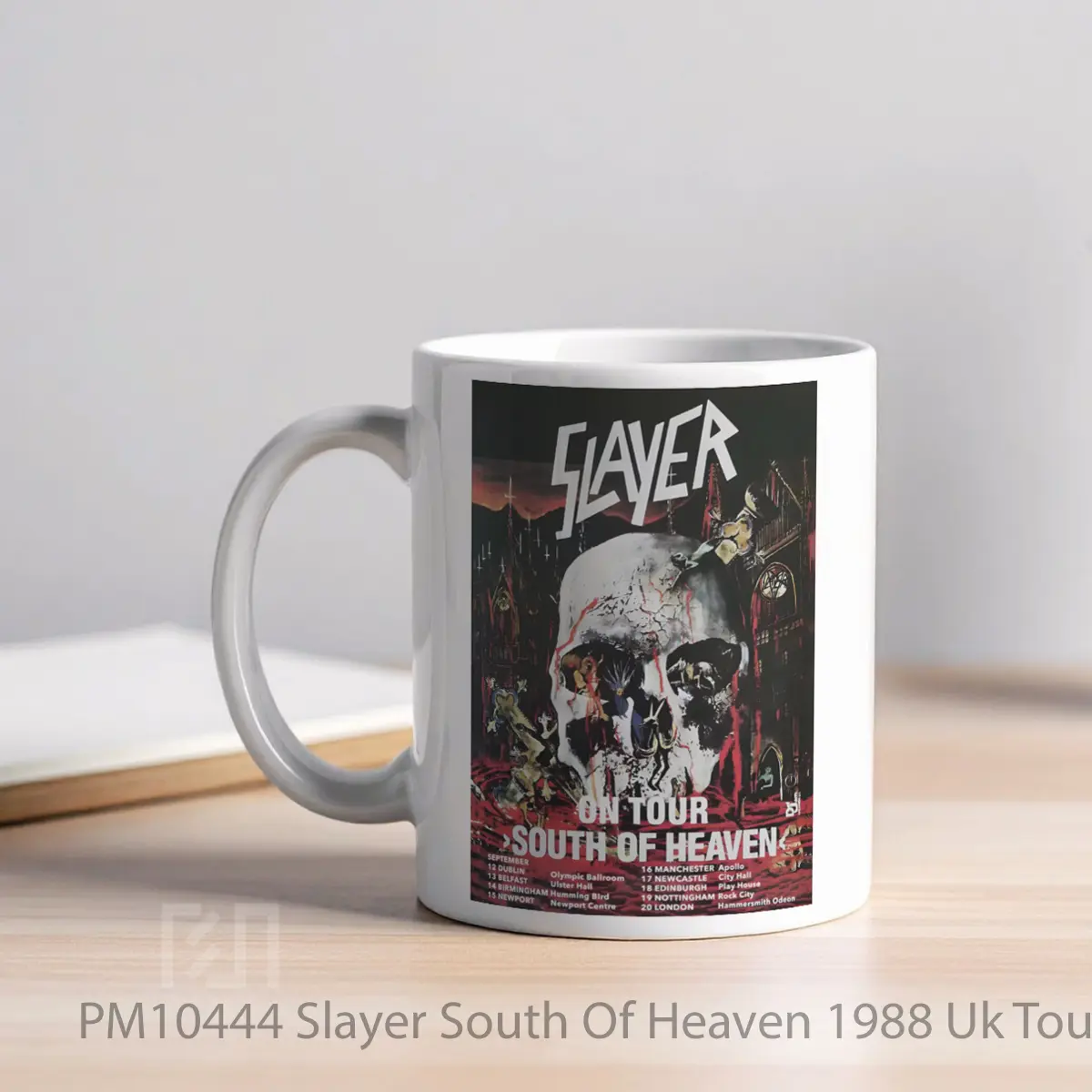 Mug Slayer South Of Heaven 1988 Uk Tour MPM10444 - All-side / Desain