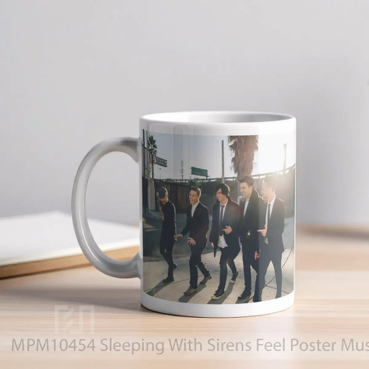 Mug Sleeping With Sirens Feel MPM10454 - All-side / Desain