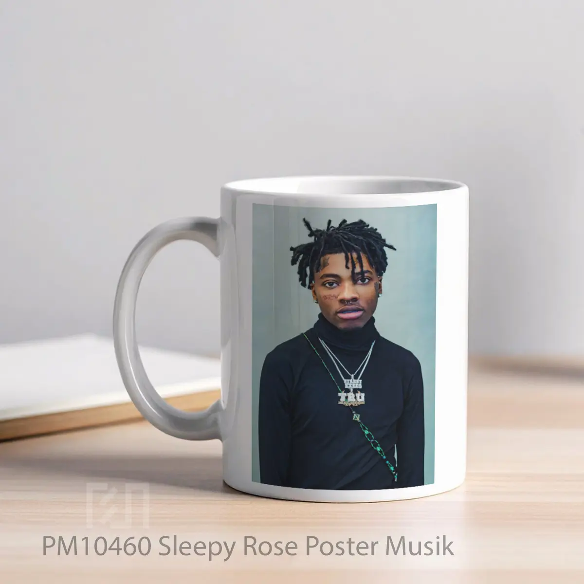 Mug Sleepy Rose MPM10460 - All-side / Desain