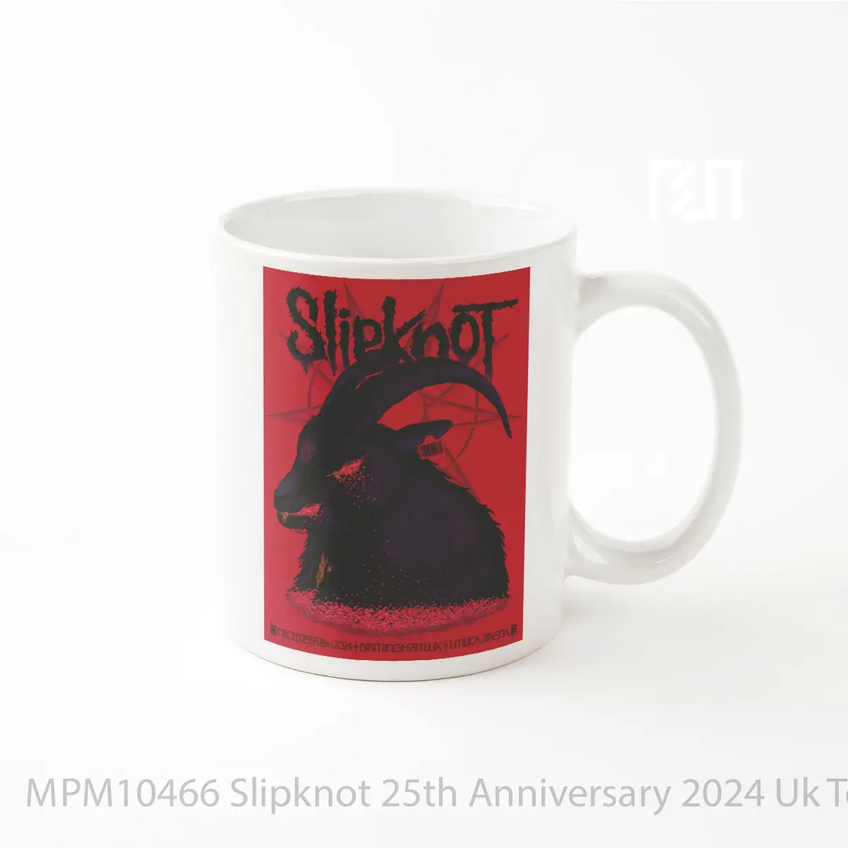 Mug Slipknot 25th Anniversary 2024 Uk Tour Birmingham MPM10466
