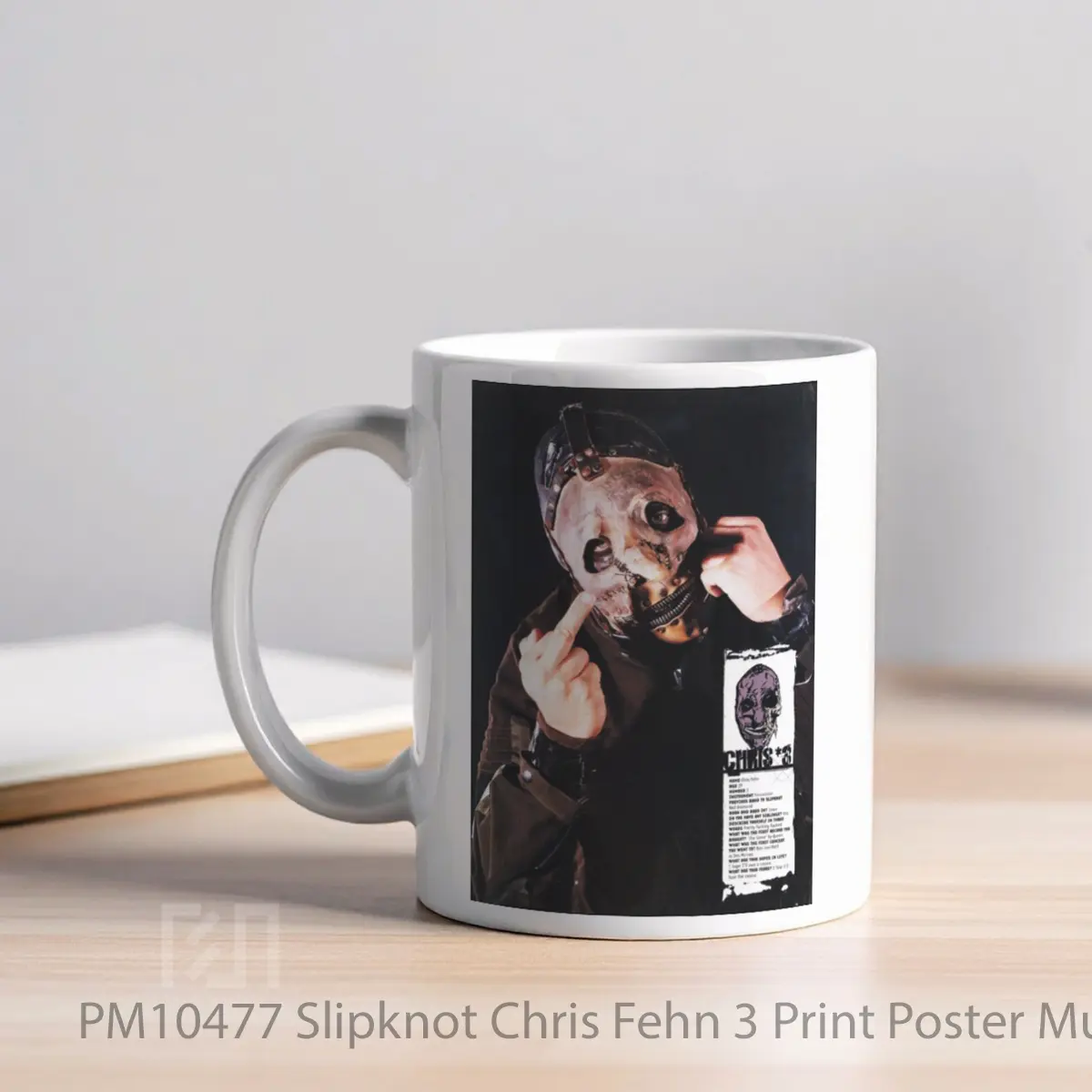 Mug Slipknot Chris Fehn 3 Print MPM10477 - All-side / Desain