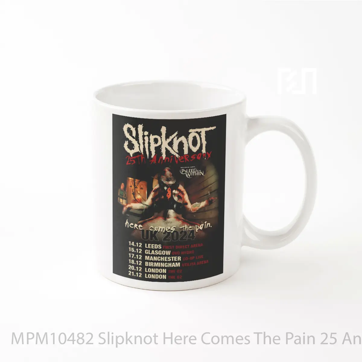 Mug Slipknot Here Comes The Pain 25 Anniversary Tour 2024 MPM10482