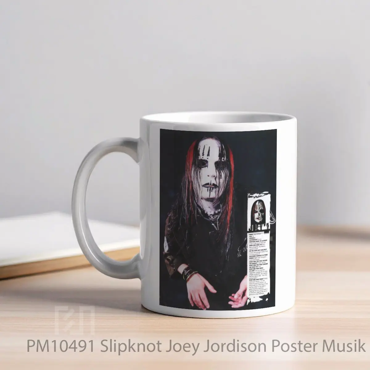 Mug Slipknot Joey Jordison MPM10491 - All-side / Desain