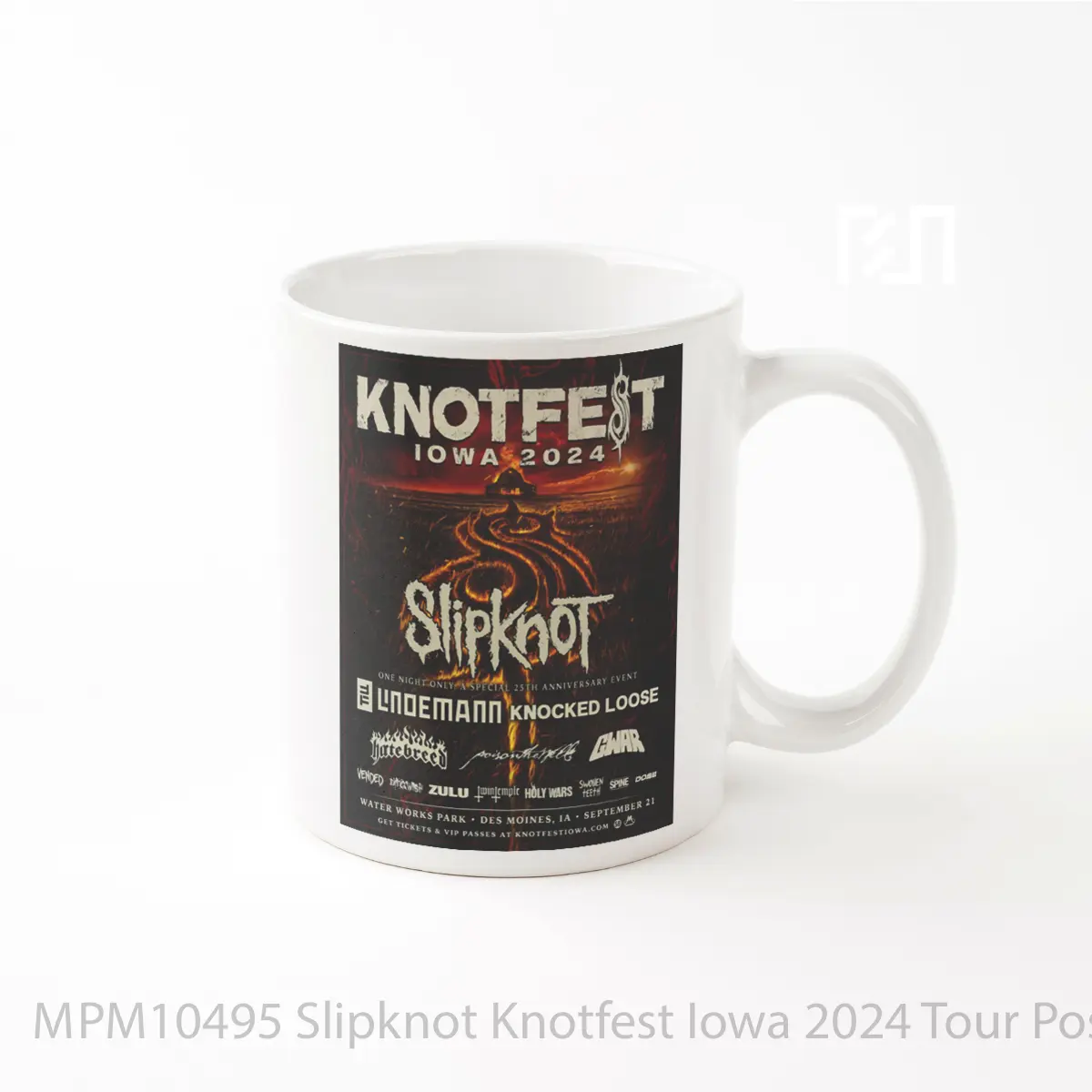 Mug Slipknot Knotfest Iowa 2024 Tour MPM10495