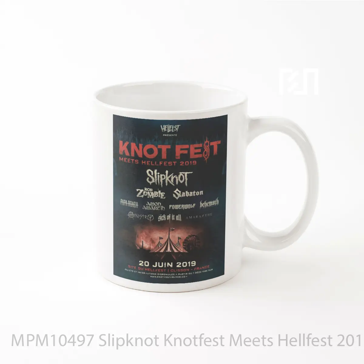 Mug Slipknot Knotfest Meets Hellfest 2019 MPM10497