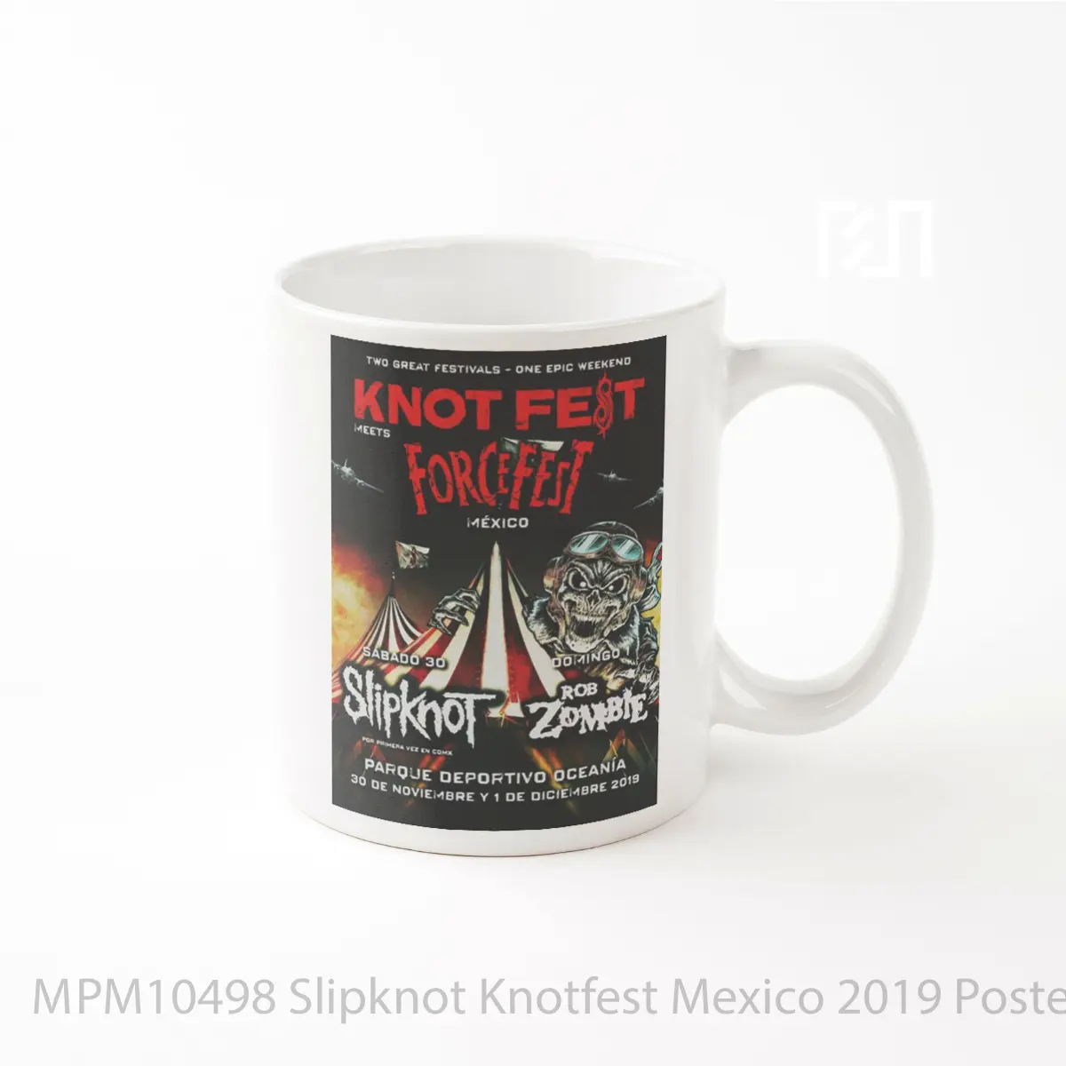 Mug Slipknot Knotfest Mexico 2019 MPM10498