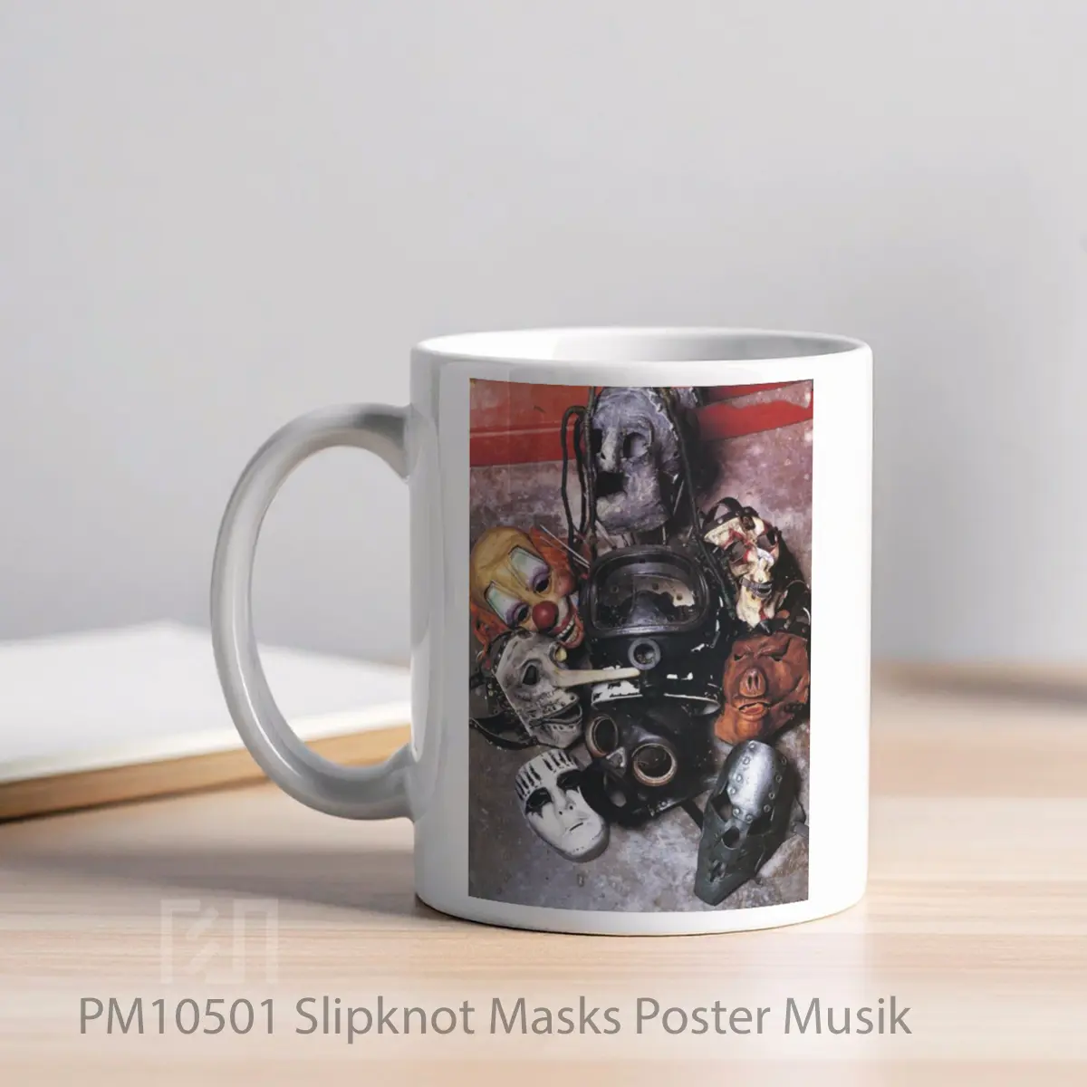 Mug Slipknot Masks MPM10501 - All-side / Desain