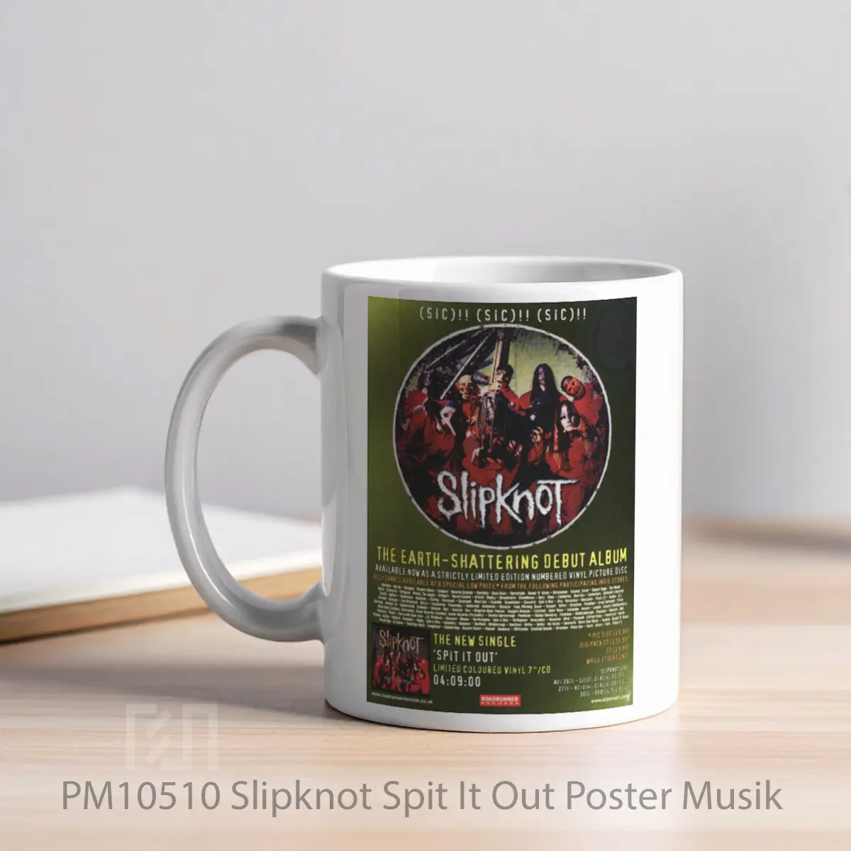 Mug Slipknot Spit It Out MPM10510 - All-side / Desain