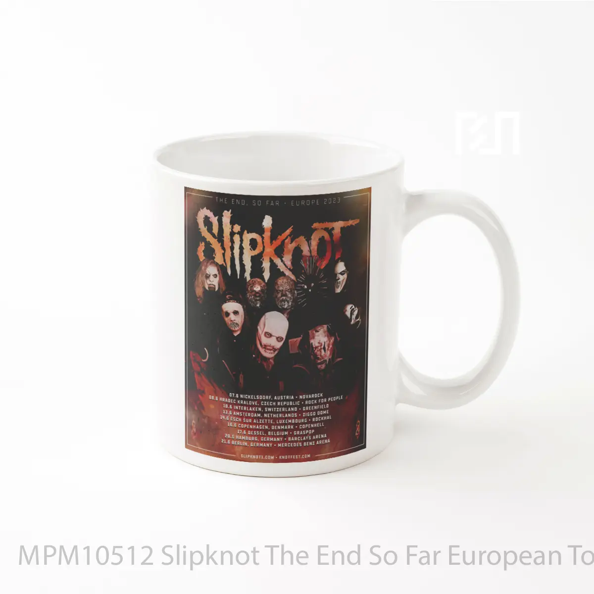 Mug Slipknot The End So Far European Tour 2023 MPM10512