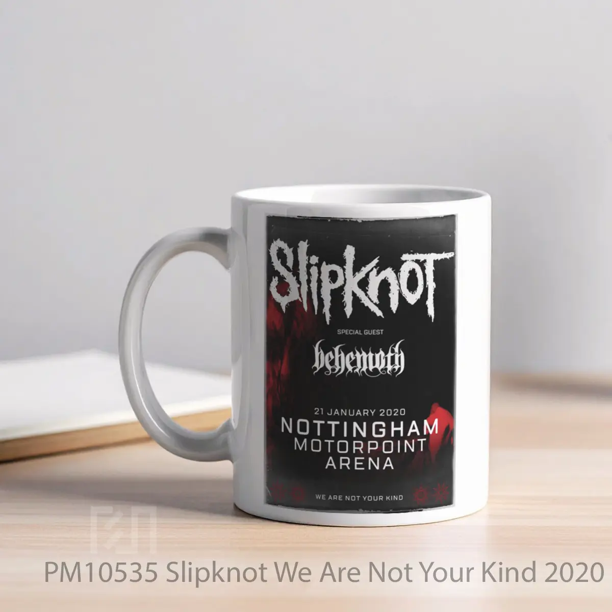 Mug Slipknot We Are Not Your Kind 2020 Uk Tour MPM10535 - All-side / Desain