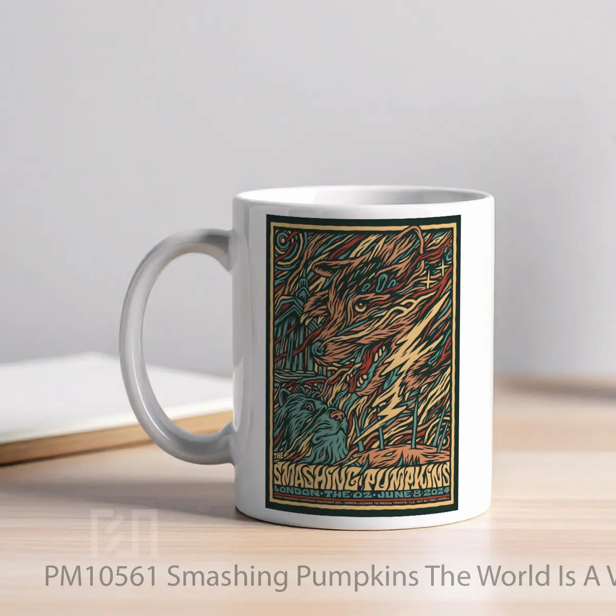 Mug Smashing Pumpkins The World Is A Vampire Tour A MPM10561 - All-side / Desain