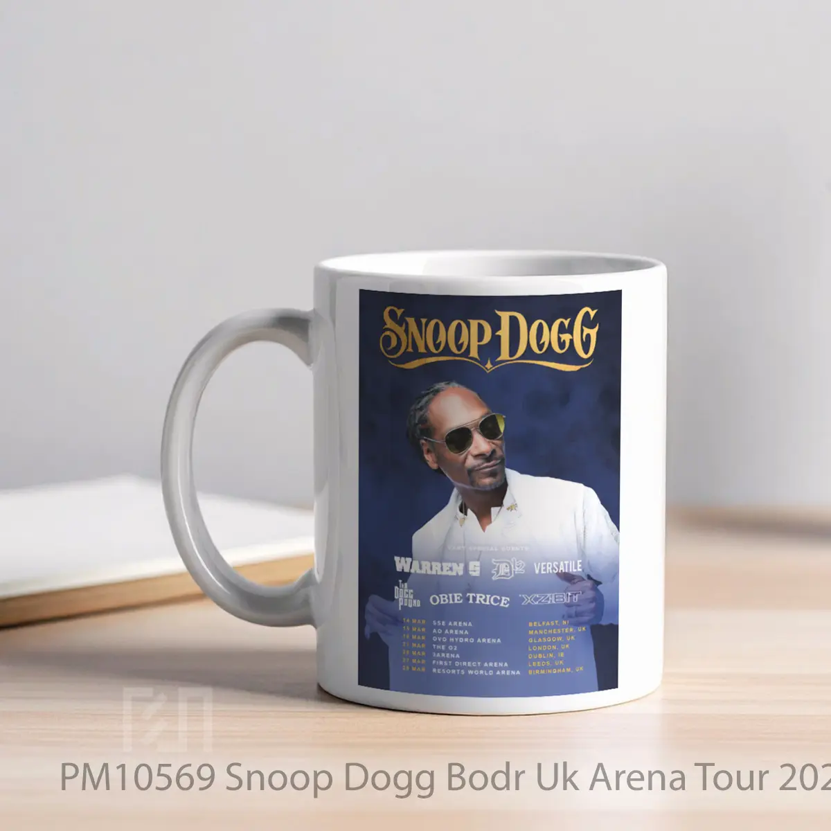 Mug Snoop Dogg Bodr Uk Arena Tour 2022 MPM10569 - All-side / Desain
