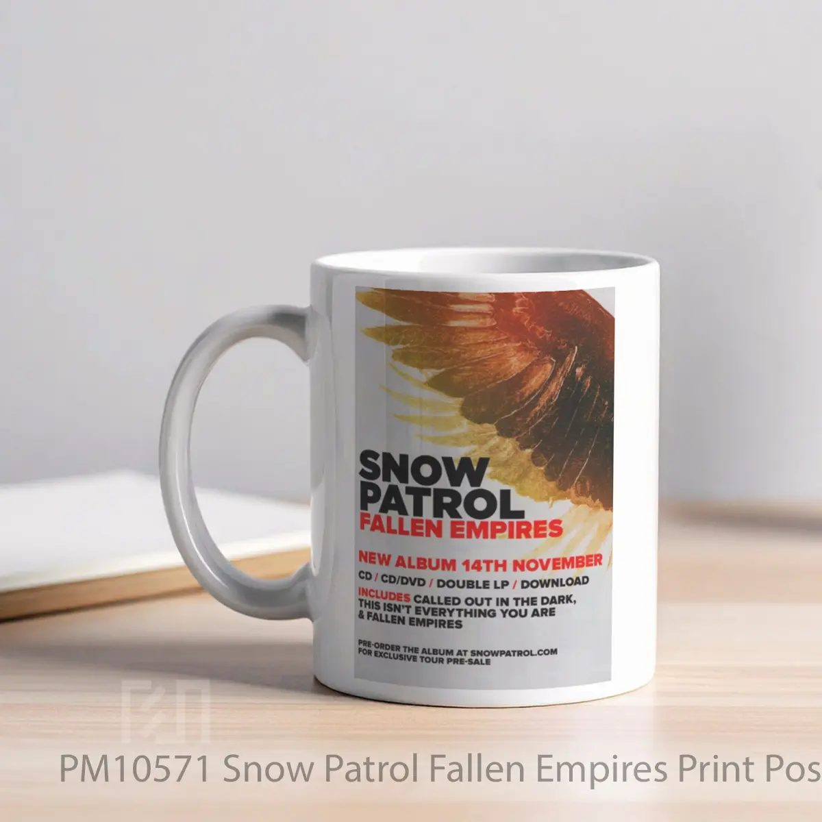 Mug Snow Patrol Fallen Empires Print MPM10571 - All-side / Desain