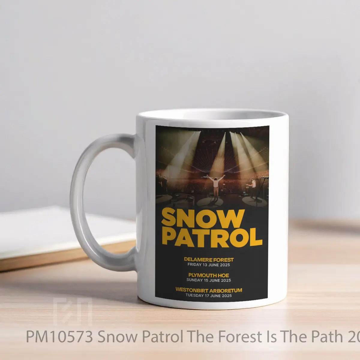 Mug Snow Patrol The Forest Is The Path 2025 Uk Tour MPM10573 - All-side / Desain