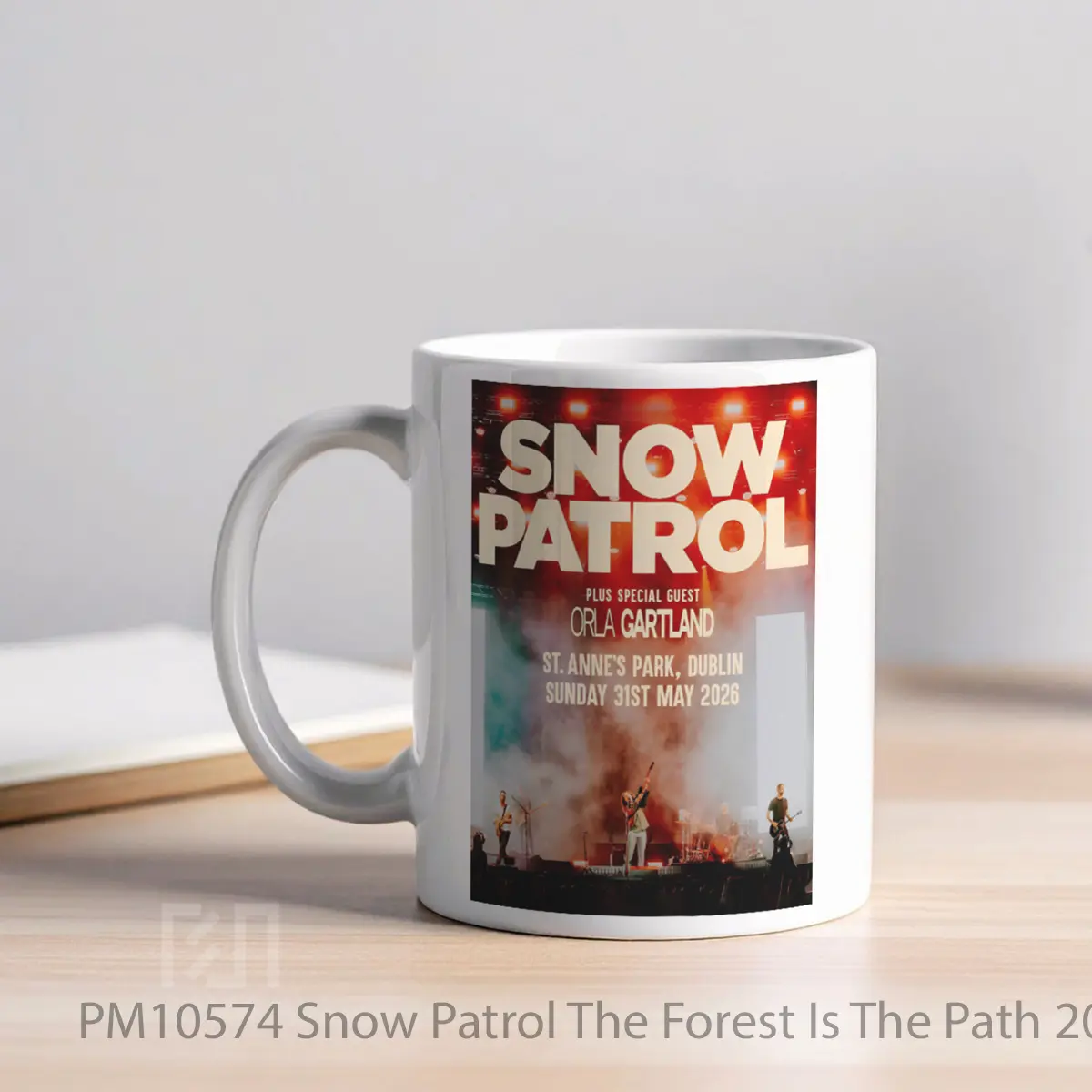 Mug Snow Patrol The Forest Is The Path 2026 Ireland Tour MPM10574 - All-side / Desain