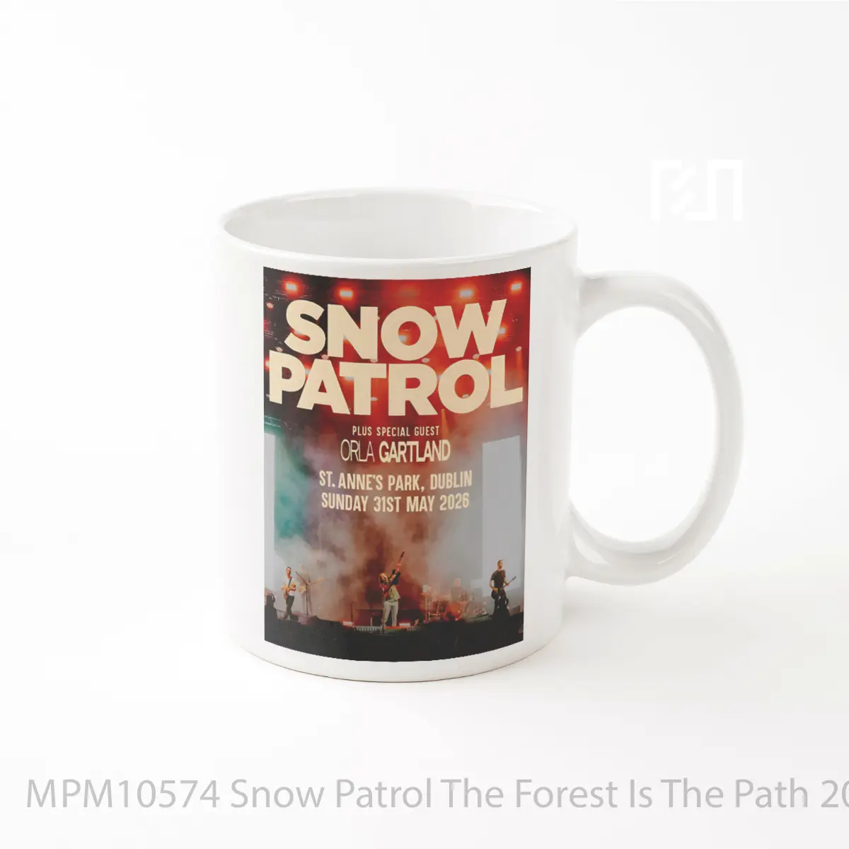 Mug Snow Patrol The Forest Is The Path 2026 Ireland Tour MPM10574