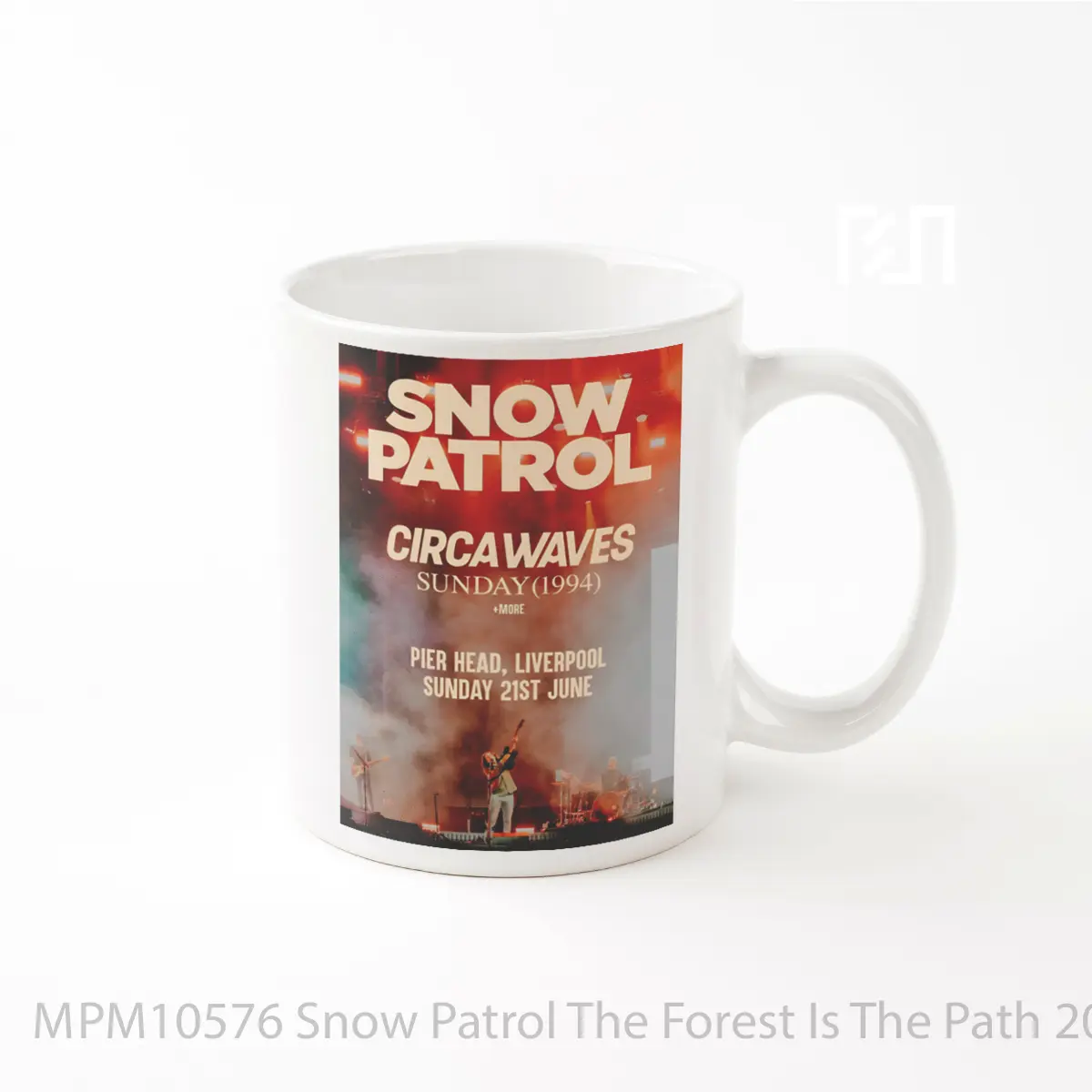 Mug Snow Patrol The Forest Is The Path 2026 Uk Tour London MPM10576