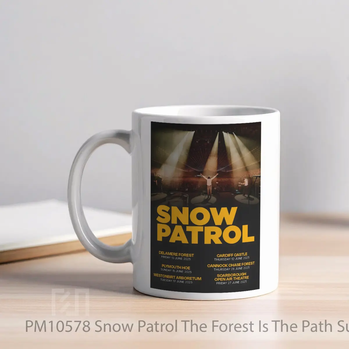 Mug Snow Patrol The Forest Is The Path Summer Tour 2025 MPM10578 - All-side / Desain