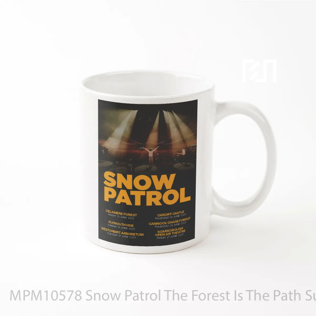Mug Snow Patrol The Forest Is The Path Summer Tour 2025 MPM10578