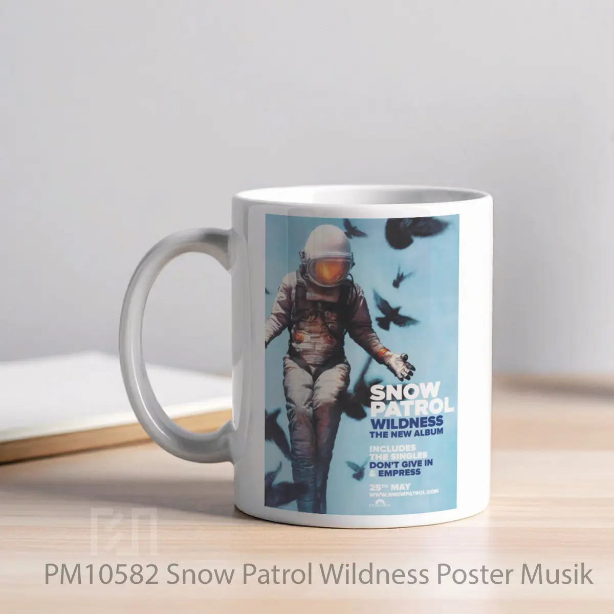 Mug Snow Patrol Wildness MPM10582 - All-side / Desain