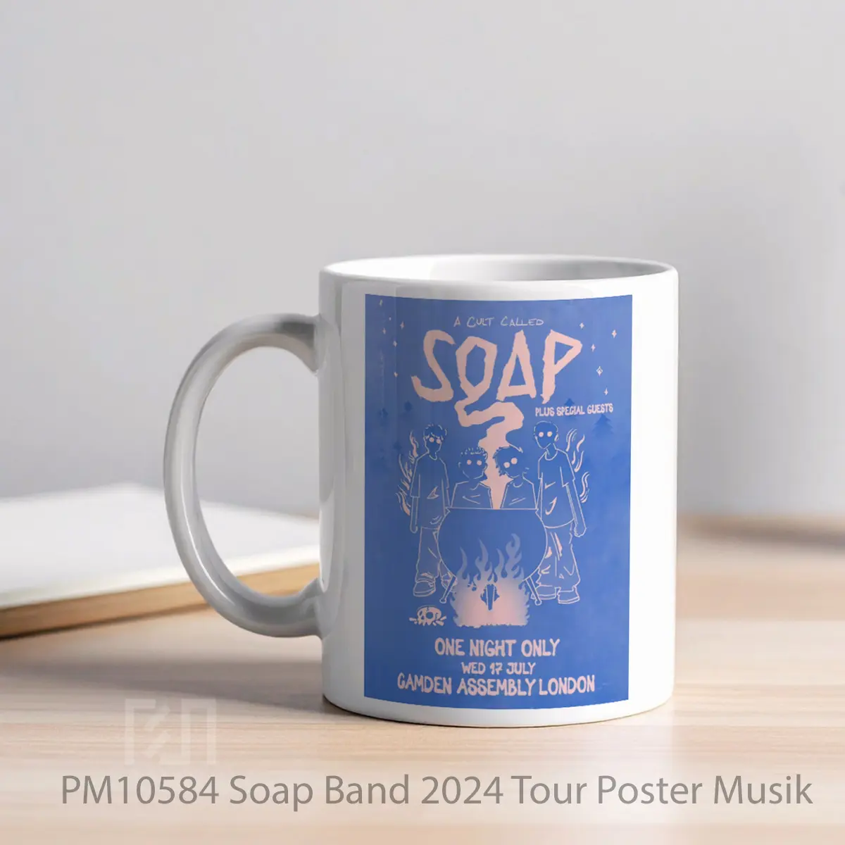 Mug Soap Band 2024 Tour MPM10584 - All-side / Desain