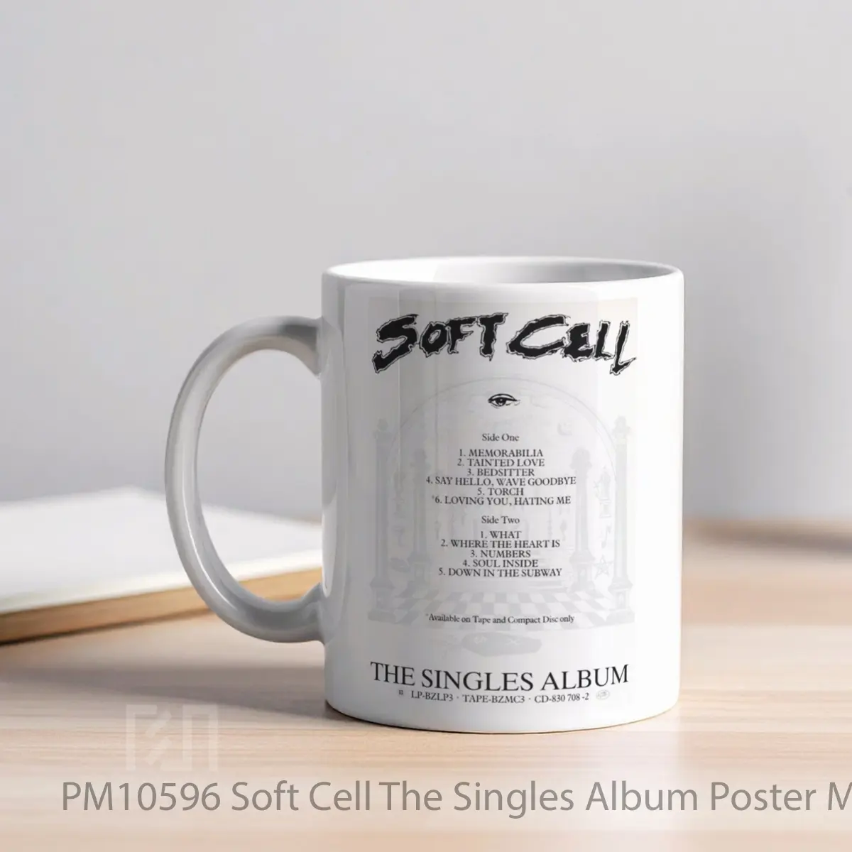 Mug Soft Cell The Singles Album MPM10596 - All-side / Desain