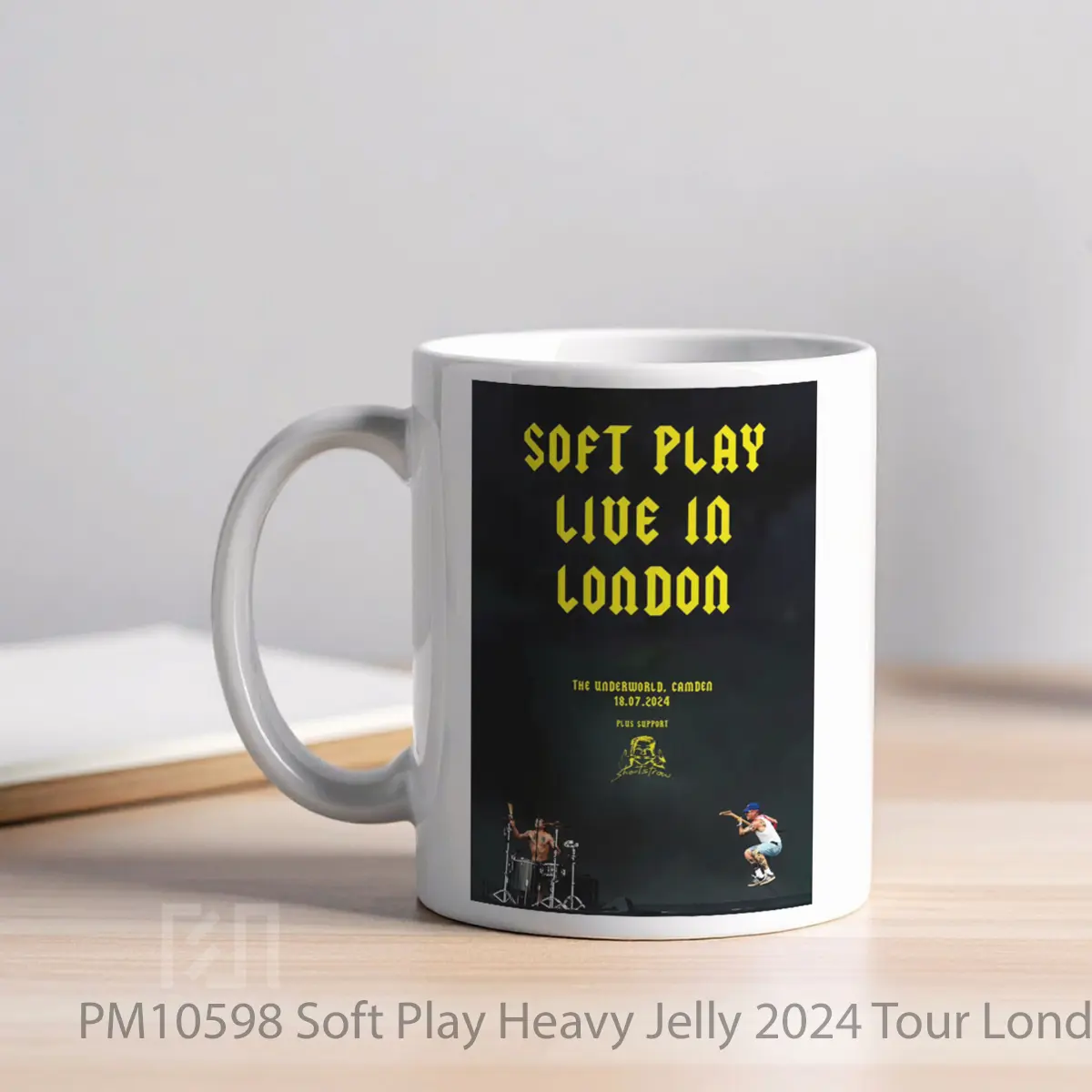 Mug Soft Play Heavy Jelly 2024 Tour London Camden MPM10598 - All-side / Desain