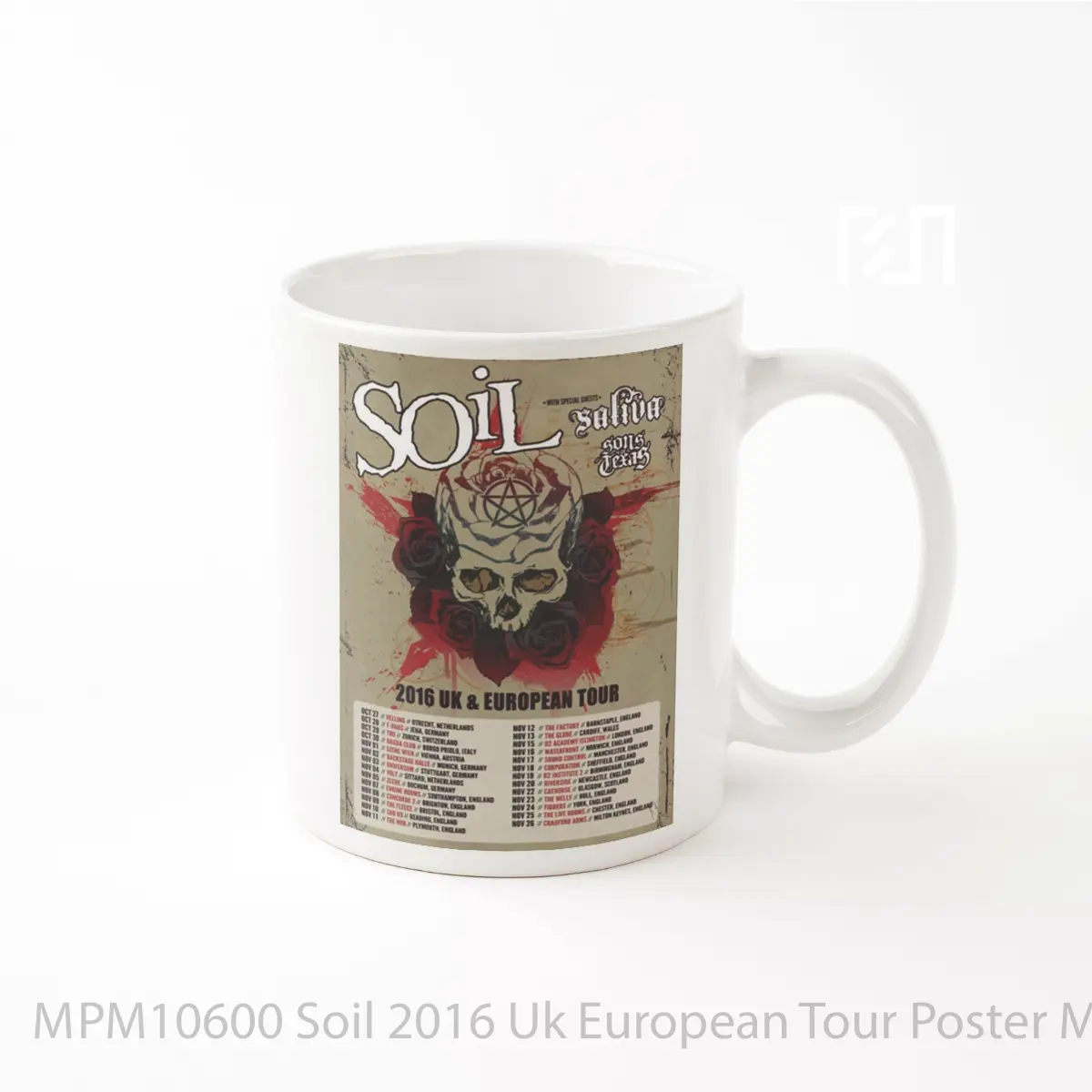 Mug Soil 2016 Uk European Tour MPM10600