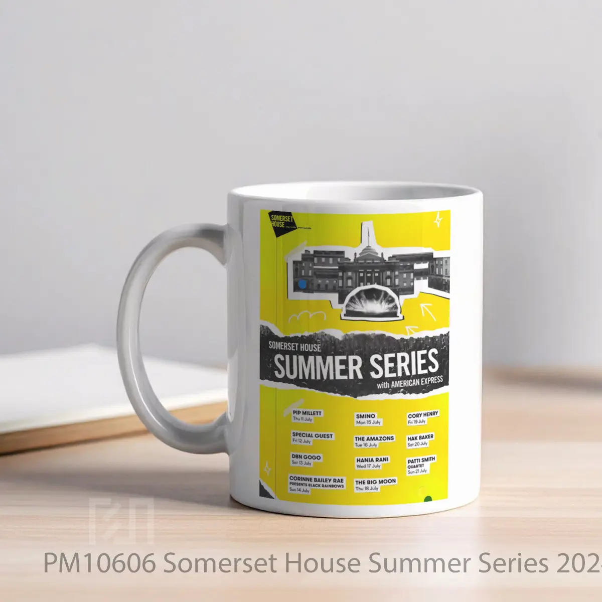 Mug Somerset House Summer Series 2024 Festival MPM10606 - All-side / Desain