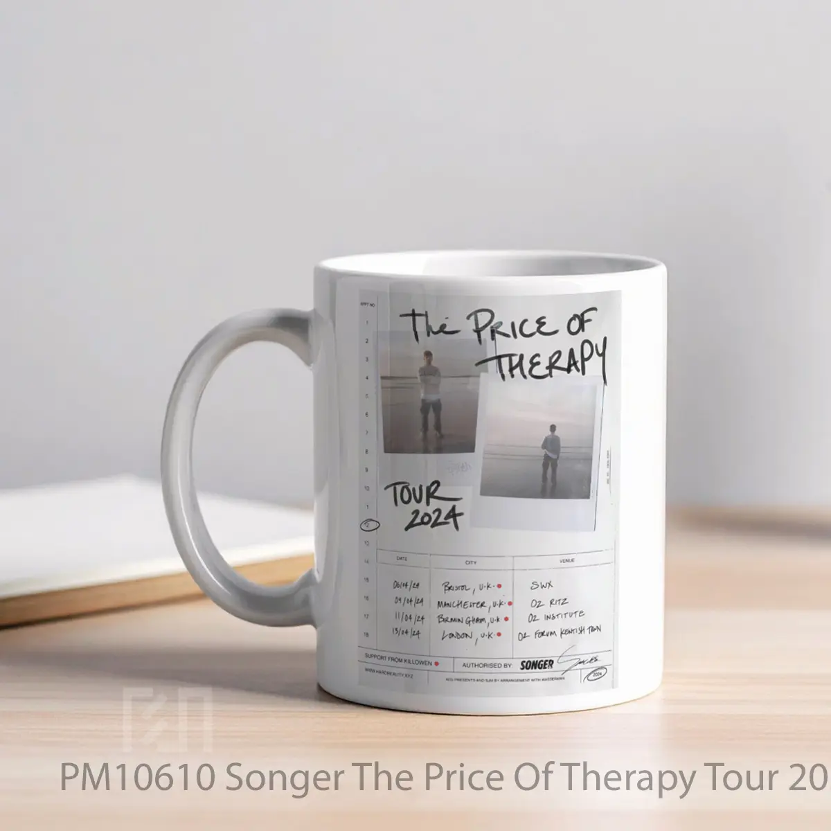 Mug Songer The Price Of Therapy Tour 2024 Uk MPM10610 - All-side / Desain