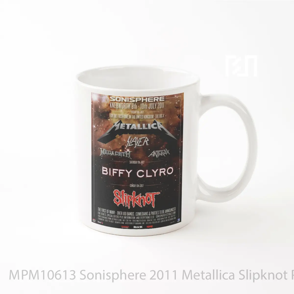Mug Sonisphere 2011 Metallica Slipknot MPM10613