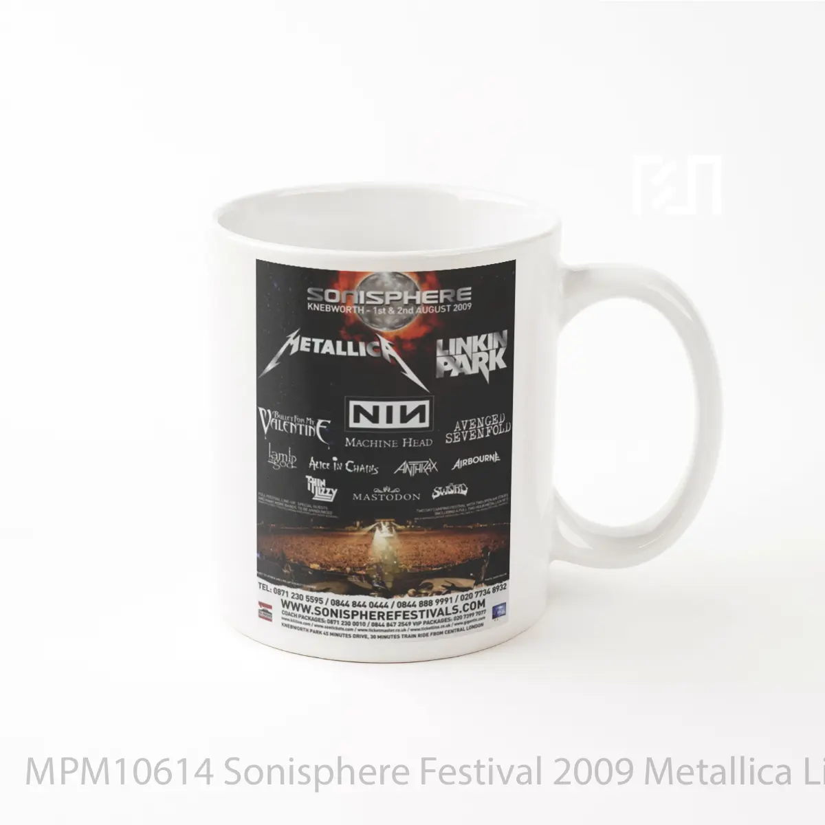 Mug Sonisphere Festival 2009 Metallica Linkin Park MPM10614