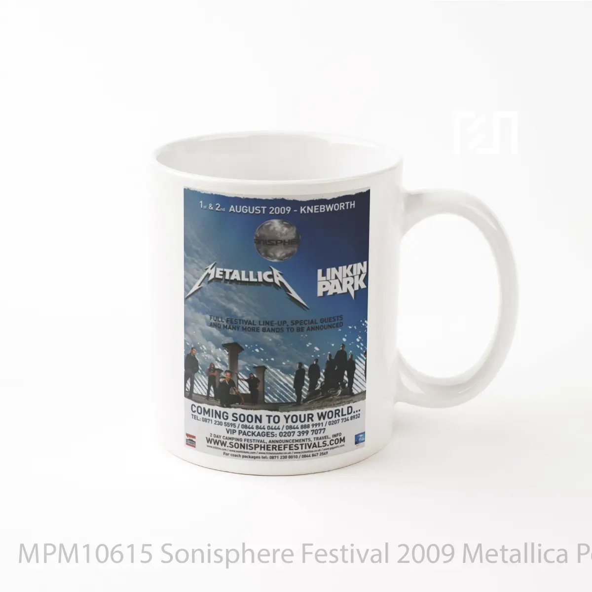 Mug Sonisphere Festival 2009 Metallica MPM10615