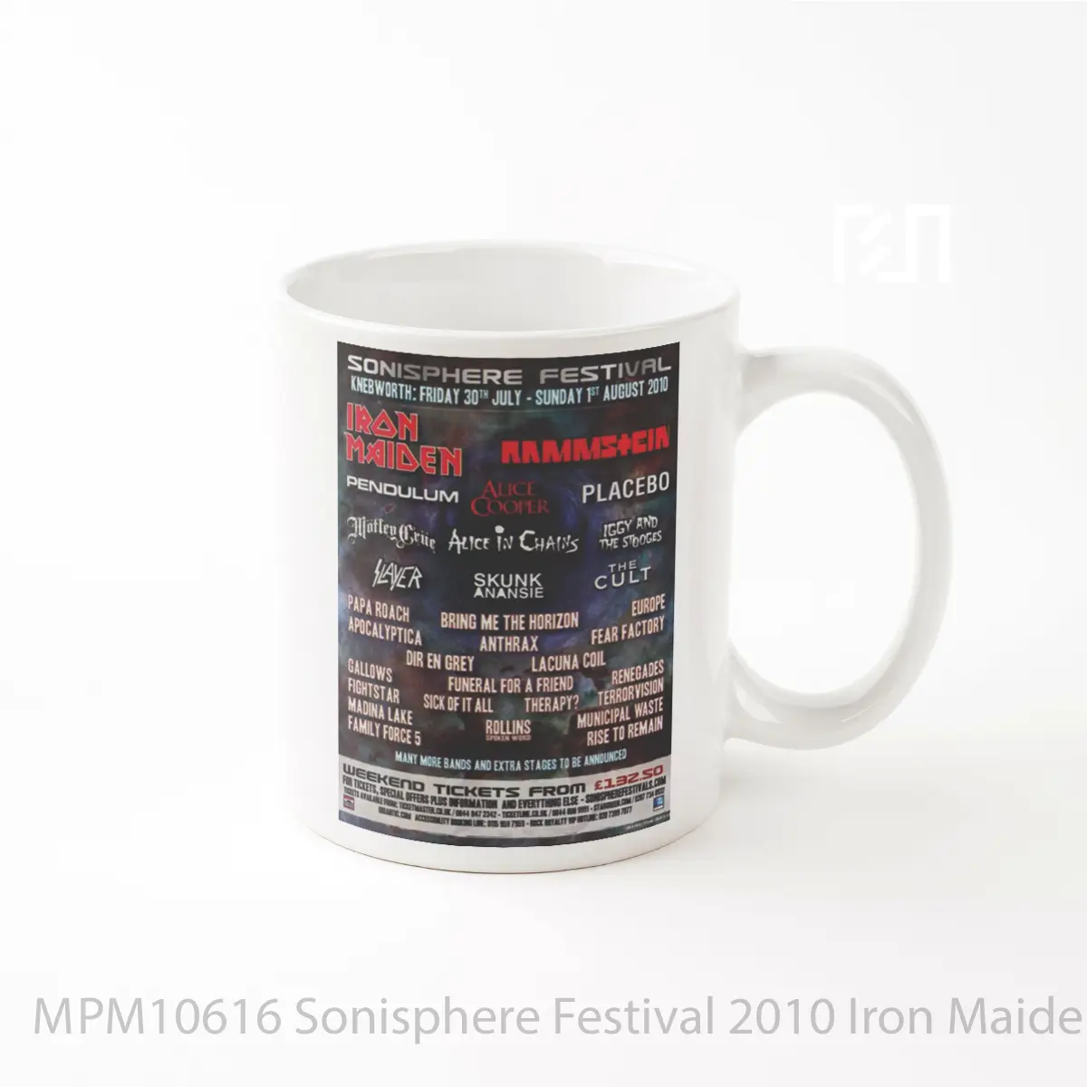 Mug Sonisphere Festival 2010 Iron Maiden MPM10616