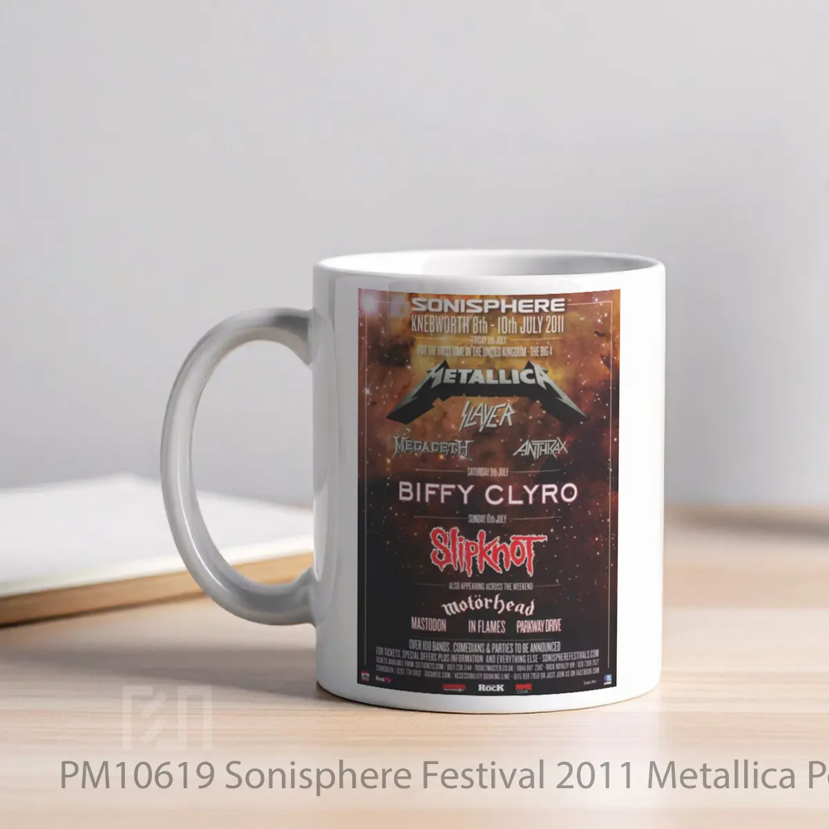 Mug Sonisphere Festival 2011 Metallica MPM10619 - All-side / Desain
