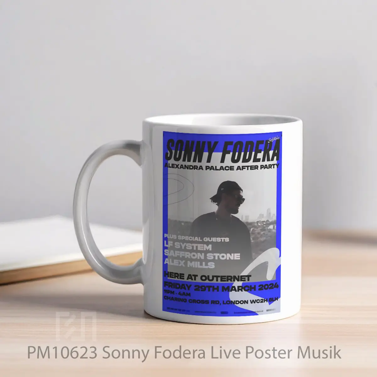 Mug Sonny Fodera Live MPM10623 - All-side / Desain