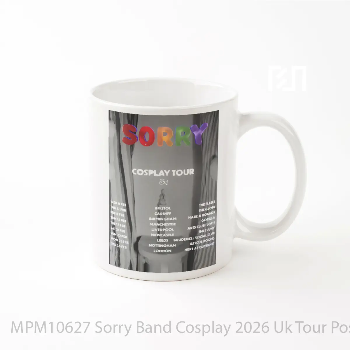 Mug Sorry Band Cosplay 2026 Uk Tour MPM10627
