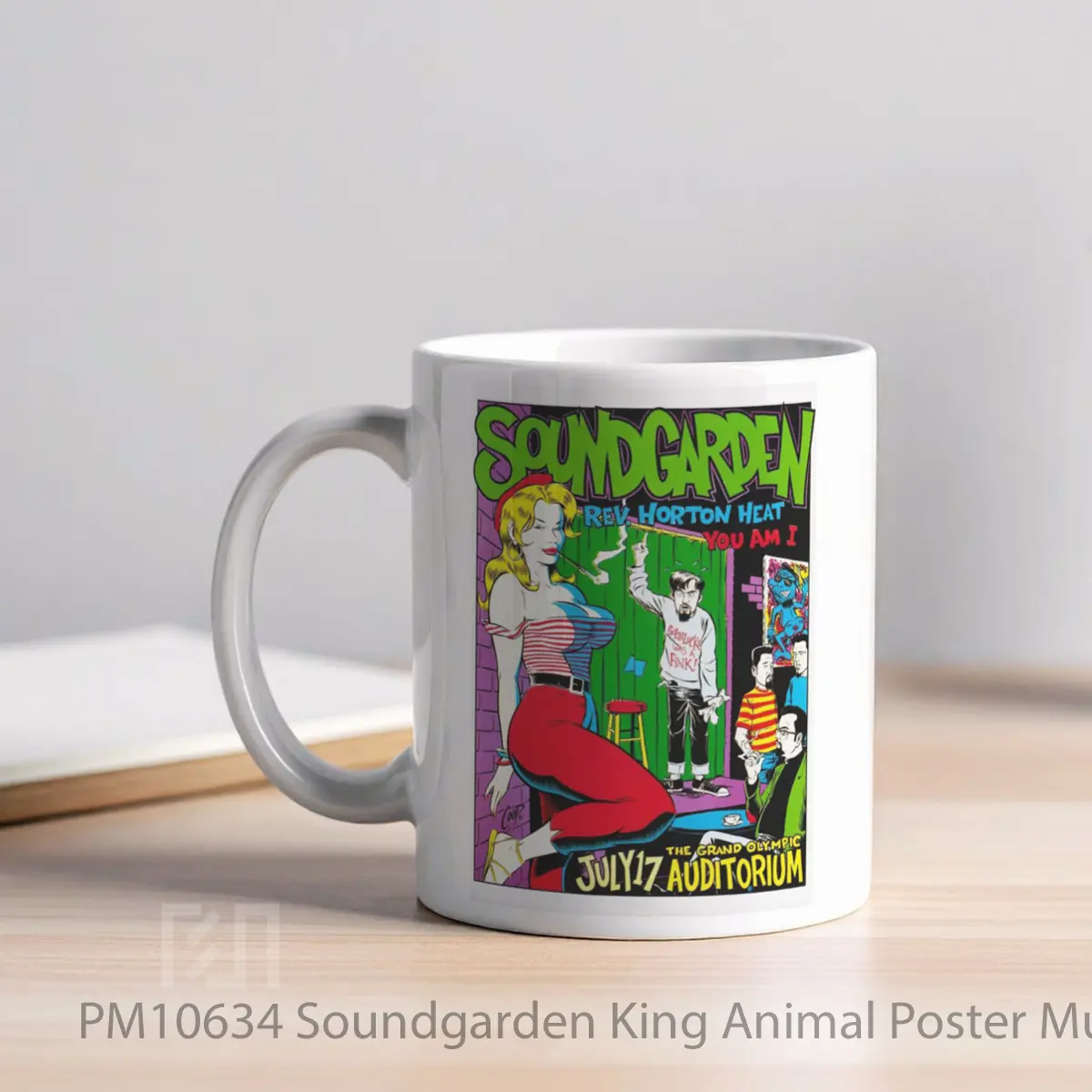 Mug Soundgarden King Animal MPM10634 - All-side / Desain
