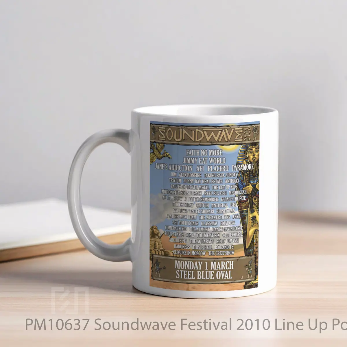 Mug Soundwave Festival 2010 Line Up MPM10637 - All-side / Desain