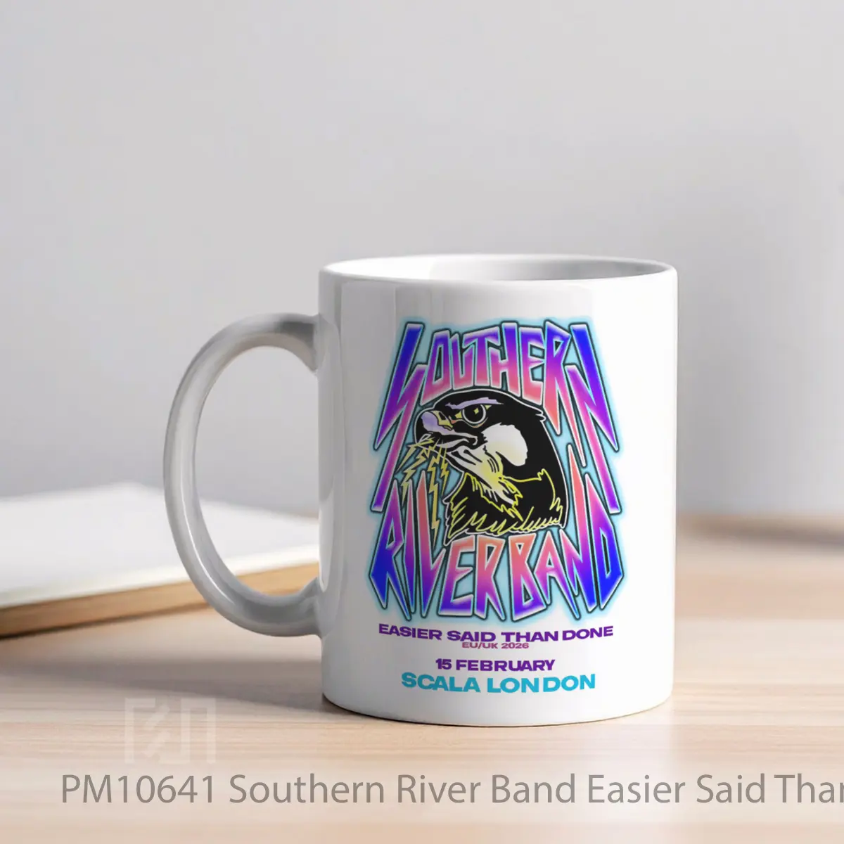 Mug Southern River Band Easier Said Than Done 2026 Uk Tour MPM10641 - All-side / Desain